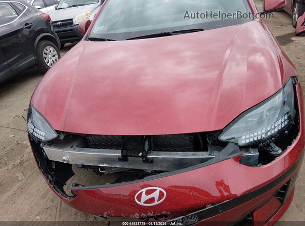 KMHM24AC4SA093545 2025 HYUNDAI IONIQ 6 Red Rear view