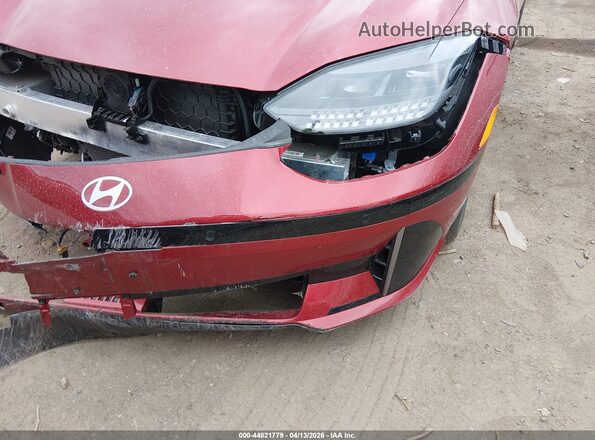 KMHM24AC4SA093545 2025 HYUNDAI IONIQ 6 Red 