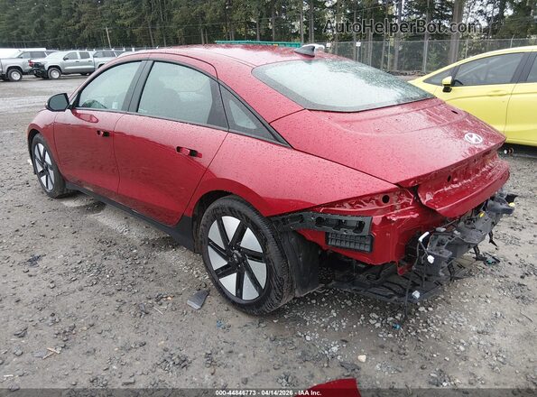 KMHM24AC6SA091456 2025 HYUNDAI IONIQ 6 Red Tył lewy