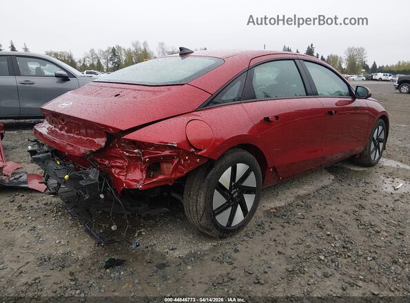 KMHM24AC6SA091456 2025 HYUNDAI IONIQ 6 Red Tył prawy