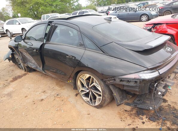 KMHM54AA6SA082875 2025 HYUNDAI IONIQ 6 Black Հետևի ձախ
