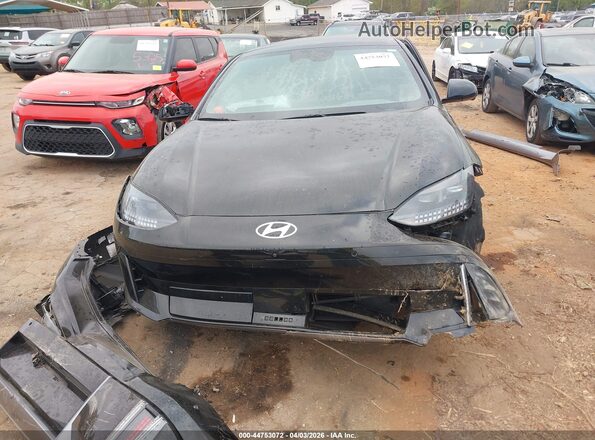 KMHM54AA6SA082875 2025 HYUNDAI IONIQ 6 Black Առջևի վահանակի տեսք