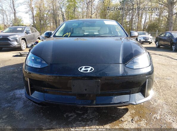 KMHM54AC7SA093241 2025 HYUNDAI IONIQ 6 Black Սարքավորումների վահանակի տեսք