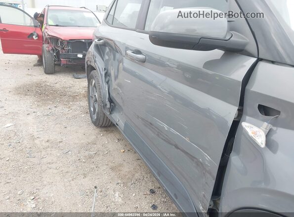 KMHRC8A30MU103516 2021 HYUNDAI VENUE Gray Դիմացի տեսք
