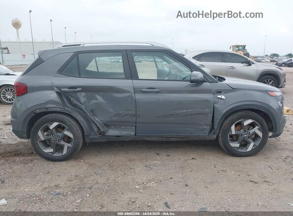 KMHRC8A30MU103516 2021 HYUNDAI VENUE Gray Սալոնի հետևի տեսք