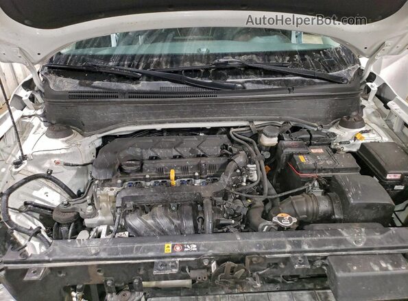 KMHRC8A37PU249173 2023 HYUNDAI VENUE White Vista del compartimento del motor