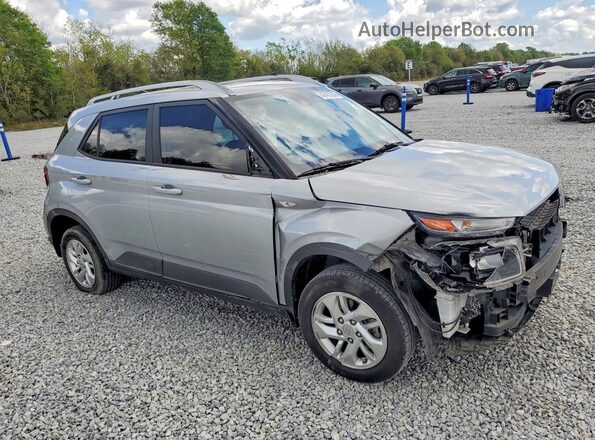 KMHRC8A38LU024285 2020 HYUNDAI VENUE Silver Przód prawy