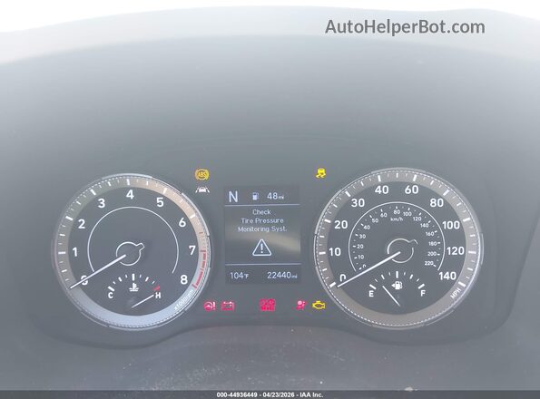 KMHRC8A38LU045363 2020 HYUNDAI VENUE Белый Вид задних сидений