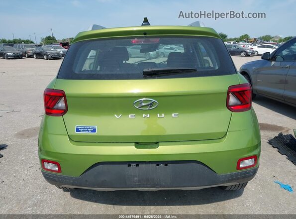 KMHRC8A3XMU082402 2021 HYUNDAI VENUE Green 