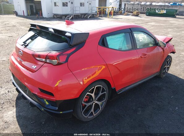 KMHT36AH2KU001606 2019 HYUNDAI VELOSTER Red Задня права чверть