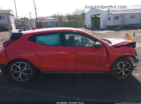 KMHT36AH2KU001606 2019 HYUNDAI VELOSTER Red Вид щитка приладів
