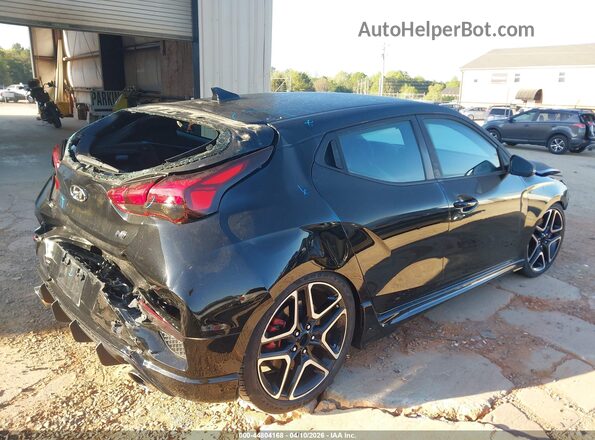 KMHT36AH2MU008803 2021 HYUNDAI VELOSTER N Black Задня права чверть