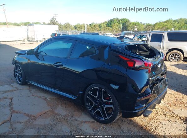 KMHT36AH2MU008803 2021 HYUNDAI VELOSTER N Black Задня ліва чверть