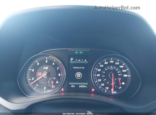 KMHT36AH2MU008803 2021 HYUNDAI VELOSTER N Black Вид задніх сидінь