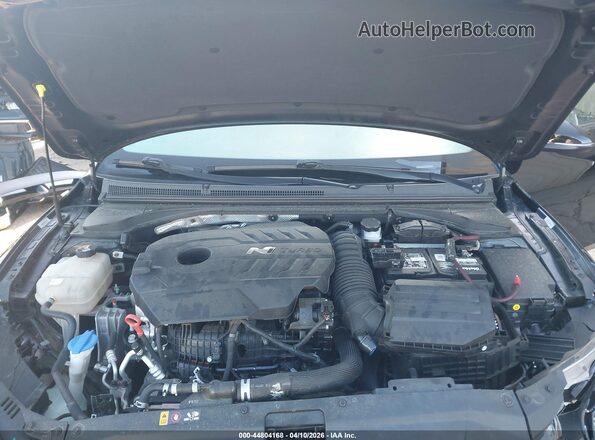 KMHT36AH2MU008803 2021 HYUNDAI VELOSTER N Black Вид ззаду
