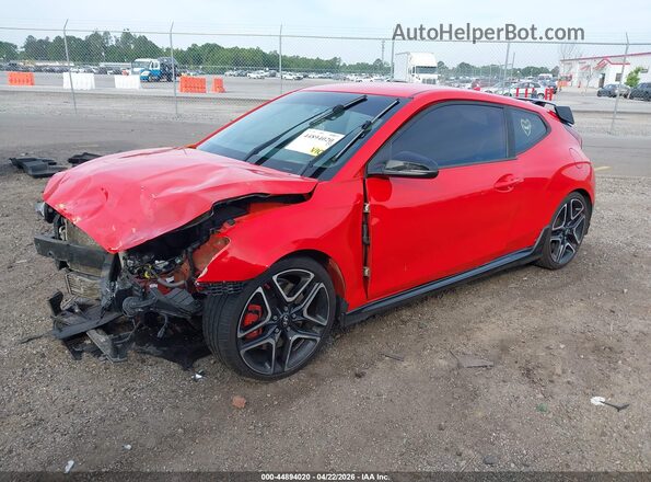 KMHT36AH3LU005133 2020 HYUNDAI VELOSTER N Красный Передняя левая четверть