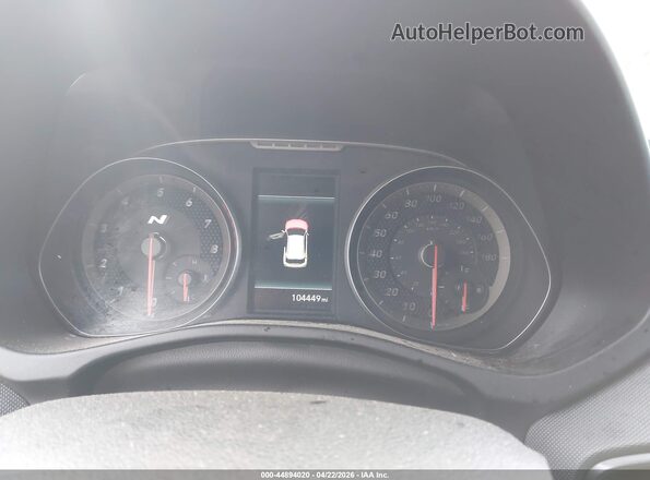 KMHT36AH3LU005133 2020 HYUNDAI VELOSTER N Красный Вид задних сидений