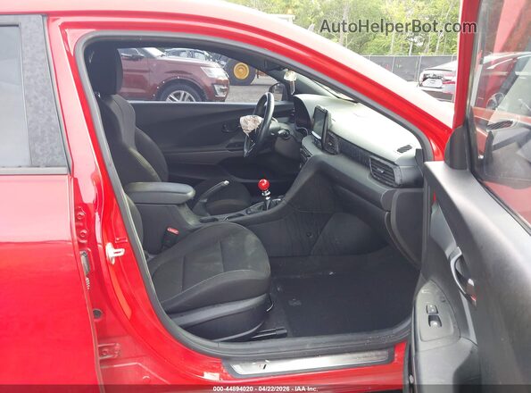KMHT36AH3LU005133 2020 HYUNDAI VELOSTER N Красный Вид салона спереди