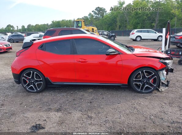 KMHT36AH3LU005133 2020 HYUNDAI VELOSTER N Красный Вид задней части салона