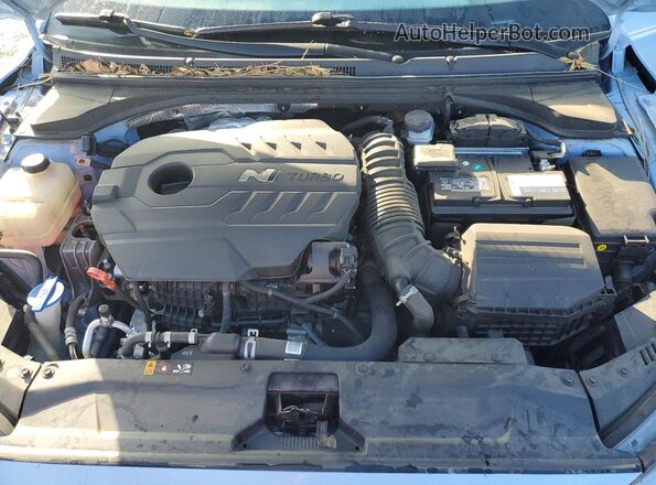 KMHT36AH3NU015552 2022 HYUNDAI VELOSTER Blue Vista interior trasera
