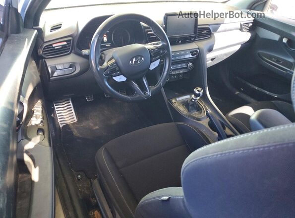 KMHT36AH6KU002810 2019 HYUNDAI VELOSTER Blue 