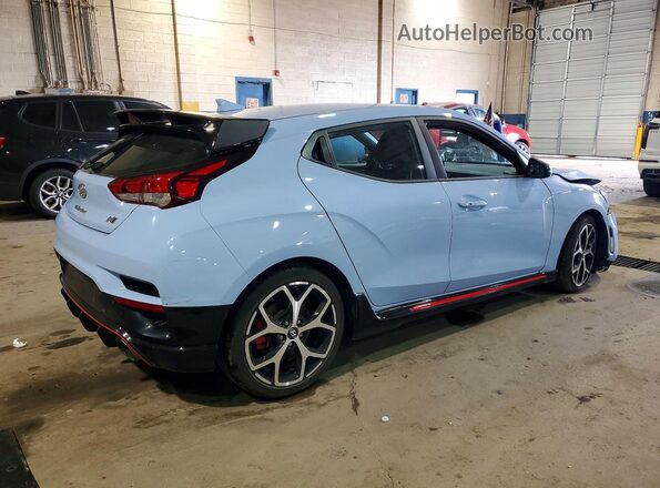 KMHT36AH6LU004185 2020 HYUNDAI VELOSTER Blue 