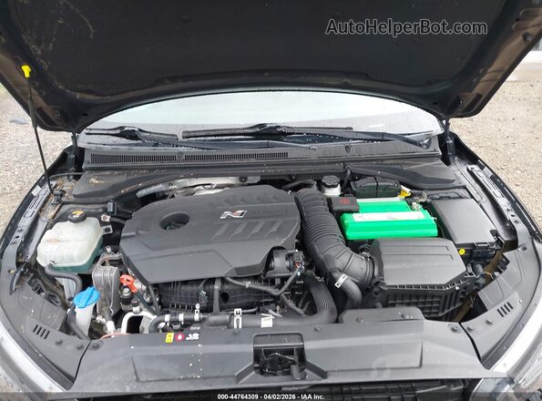KMHT36AH6LU005272 2020 HYUNDAI VELOSTER N Black Հետևի տեսք
