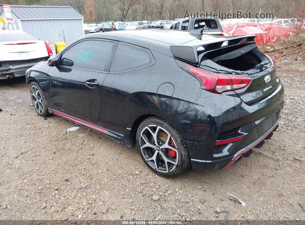 KMHT36AH6LU005272 2020 HYUNDAI VELOSTER N Black Հետևի ձախ