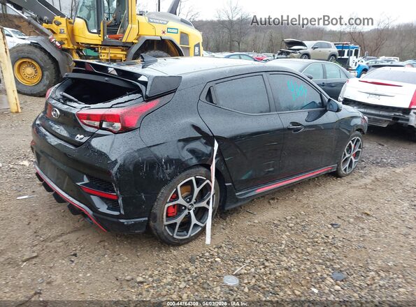KMHT36AH6LU005272 2020 HYUNDAI VELOSTER N Black Հետևի աջ