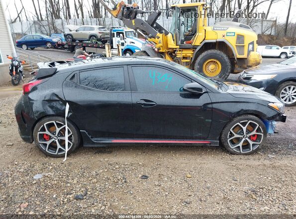 KMHT36AH6LU005272 2020 HYUNDAI VELOSTER N Black Սալոնի հետևի տեսք