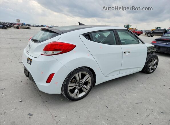 KMHTC6AD0GU256002 2016 HYUNDAI VELOSTER Белый Задняя правая четверть