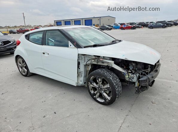KMHTC6AD0GU256002 2016 HYUNDAI VELOSTER Белый Передняя правая четверть