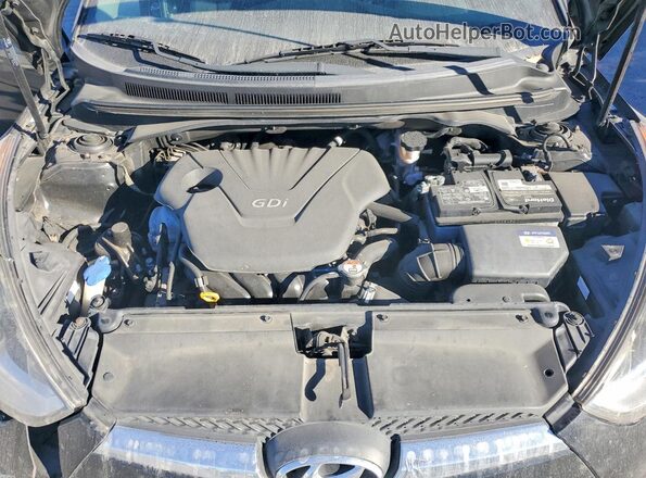 KMHTC6AD4GU296700 2016 HYUNDAI VELOSTER Black Սալոնի հետևի տեսք