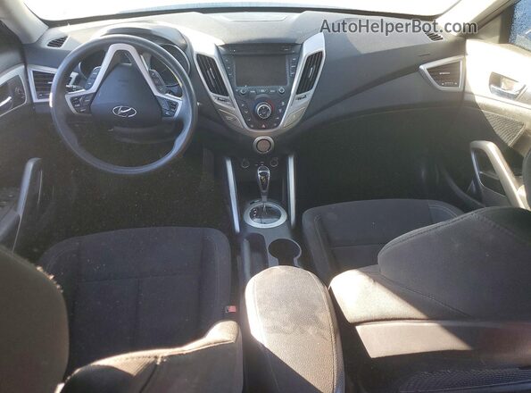 KMHTC6AD4GU296700 2016 HYUNDAI VELOSTER Black Առջևի վահանակի տեսք