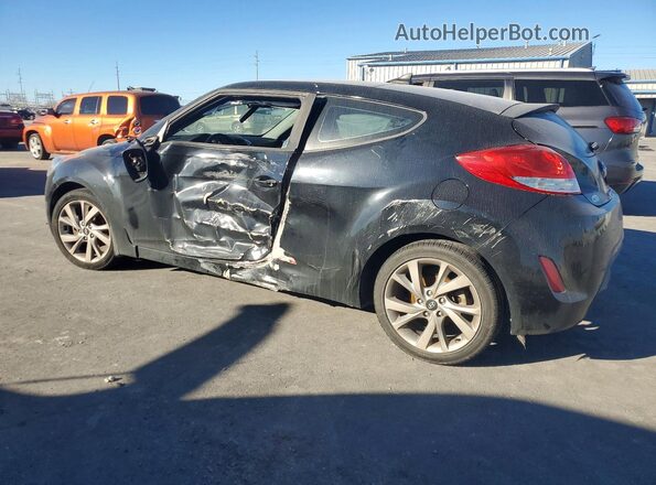KMHTC6AD4GU296700 2016 HYUNDAI VELOSTER Black Հետևի ձախ