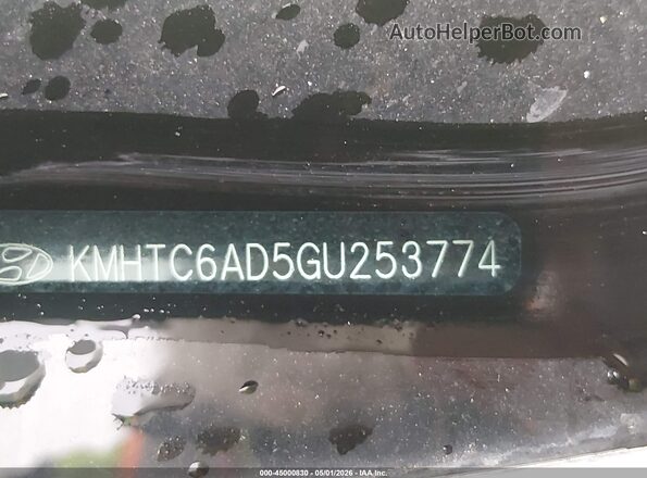 KMHTC6AD5GU253774 2016 HYUNDAI VELOSTER Red Widok komory silnika