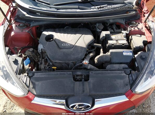 KMHTC6ADXGU275754 2016 HYUNDAI VELOSTER Red Вид ззаду