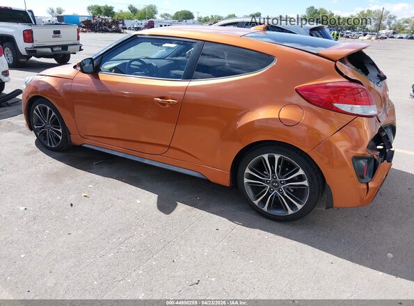 KMHTC6AE8GU248707 2016 HYUNDAI VELOSTER Orange Задня ліва чверть