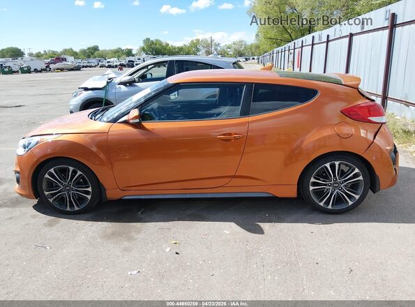 KMHTC6AE8GU248707 2016 HYUNDAI VELOSTER Orange Панорамний вид салону 360°