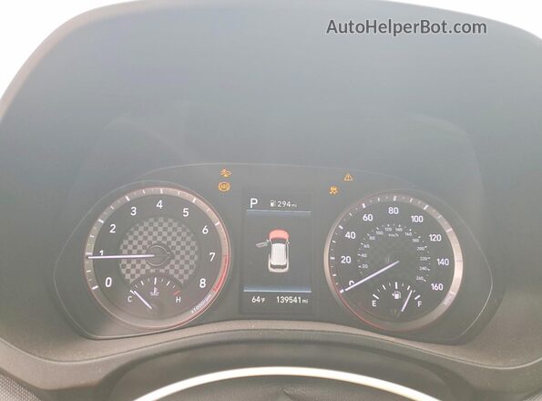 KMHTG6AF0KU002997 2019 HYUNDAI VELOSTER Черный Вид щитка приборов