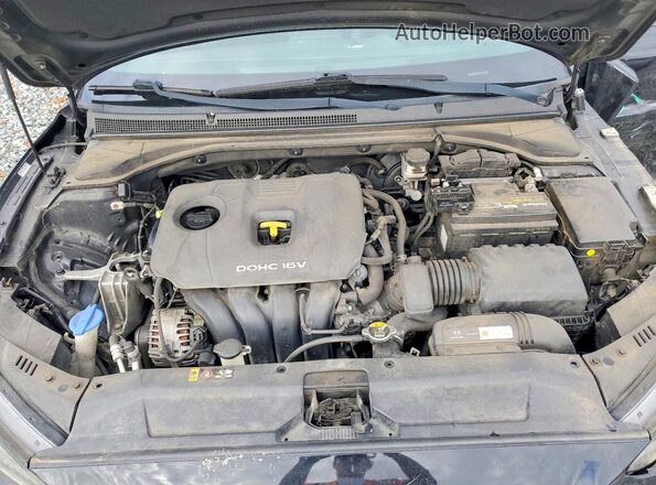 KMHTG6AF0KU002997 2019 HYUNDAI VELOSTER Черный Вид задней части салона