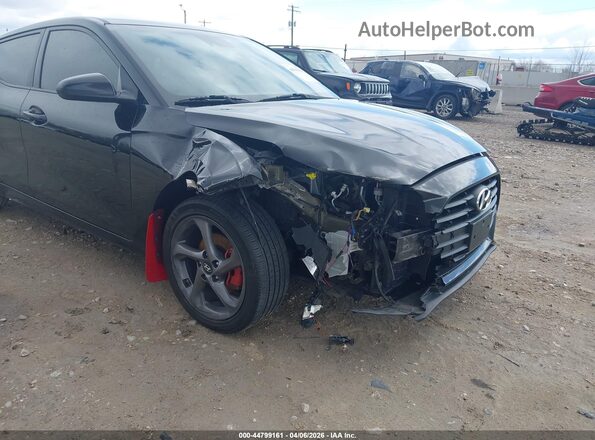 KMHTG6AF1KU010185 2019 HYUNDAI VELOSTER Black Vista frontal