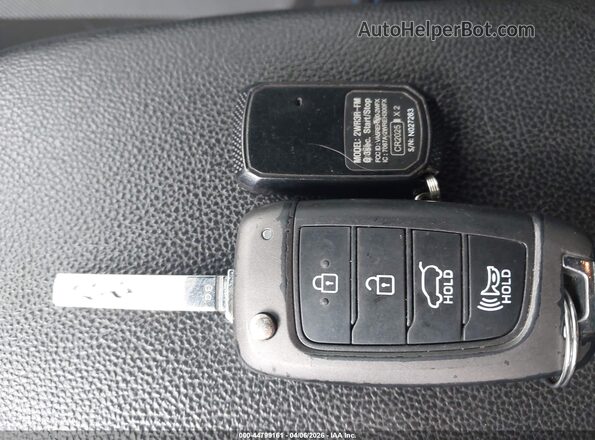 KMHTG6AF1KU010185 2019 HYUNDAI VELOSTER Black Vista del salpicadero