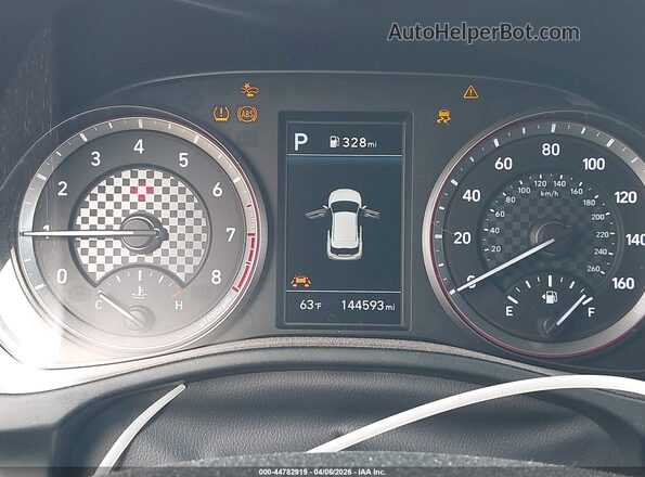 KMHTG6AF4LU021196 2020 HYUNDAI VELOSTER Black Вид задніх сидінь