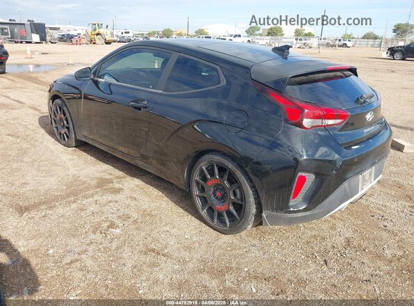 KMHTG6AF4LU021196 2020 HYUNDAI VELOSTER Black Задня ліва чверть