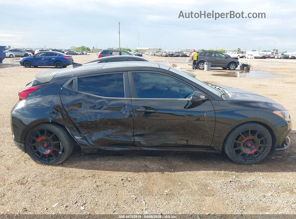 KMHTG6AF4LU021196 2020 HYUNDAI VELOSTER Black Вид задньої частини салону