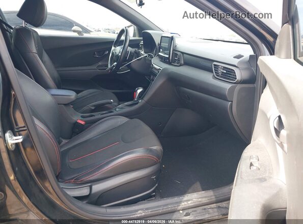 KMHTG6AF4LU021196 2020 HYUNDAI VELOSTER Black Вид салону спереду