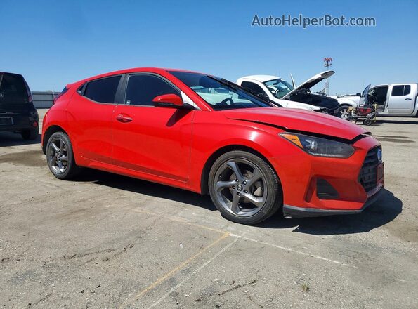 KMHTG6AF5KU009606 2019 HYUNDAI VELOSTER Red 