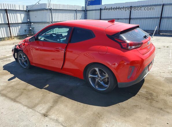 KMHTG6AF5KU009606 2019 HYUNDAI VELOSTER Red 