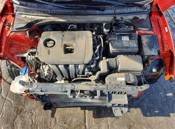 KMHTG6AF7MU032601 2021 HYUNDAI VELOSTER Red Սալոնի հետևի տեսք